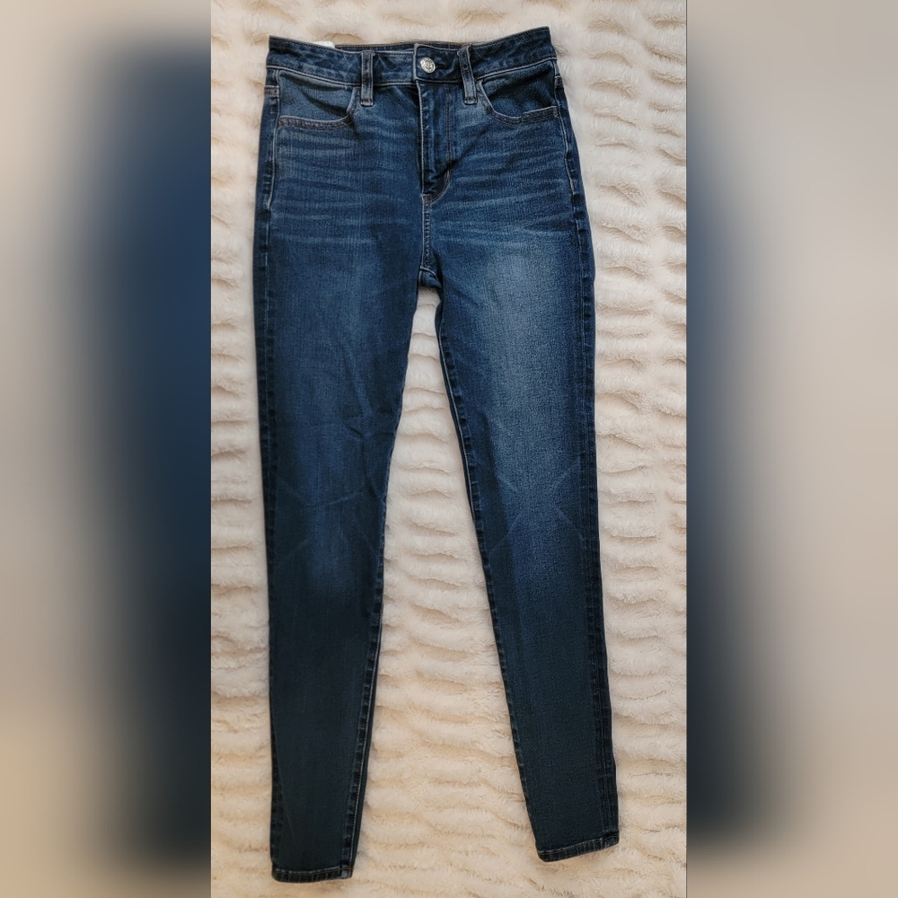 American Eagle Outfitters Dark Blue Skinny Jeans
